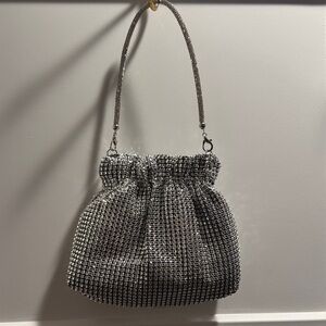 Elegant Silver Women's Bag